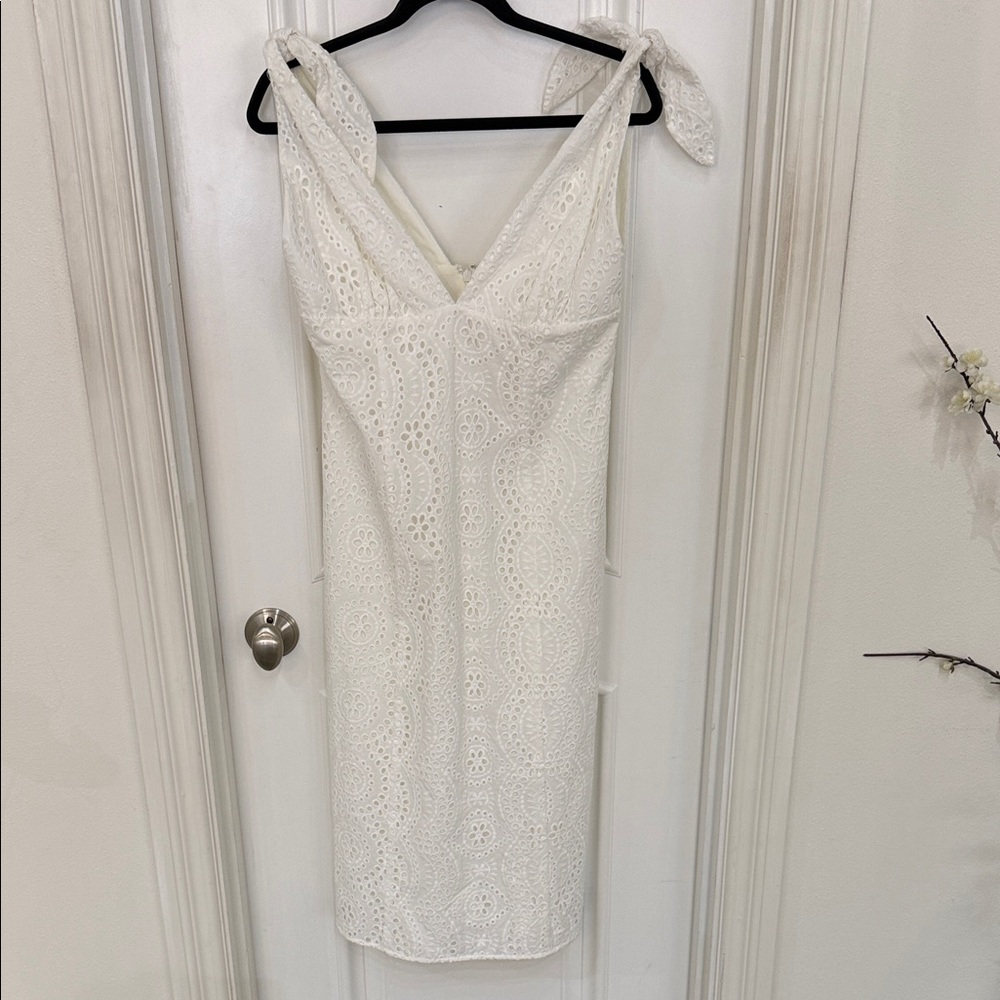 KEEPSAKE the Label Ivory Lace Midi Dress